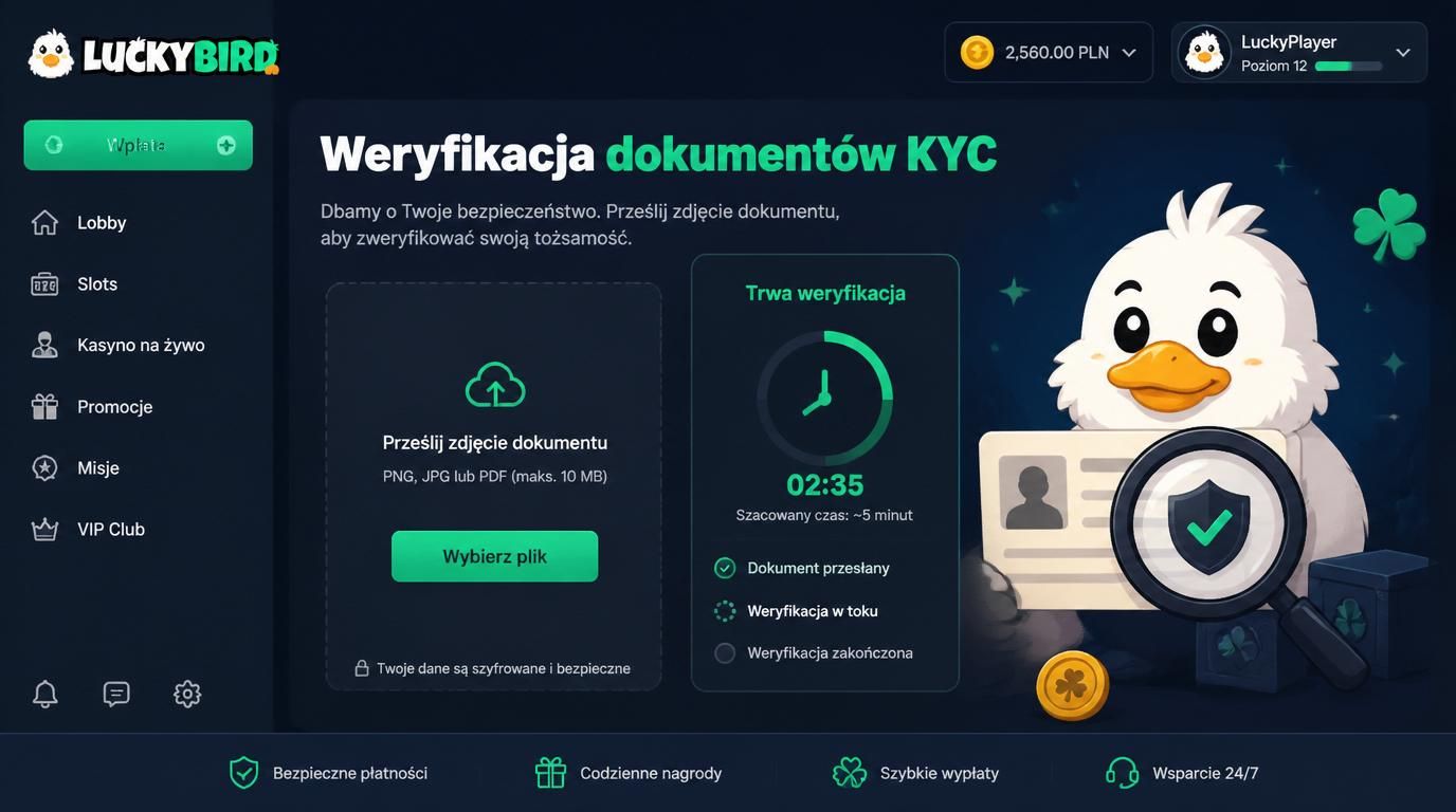 proces KYC z dokumentem i weryfikacją